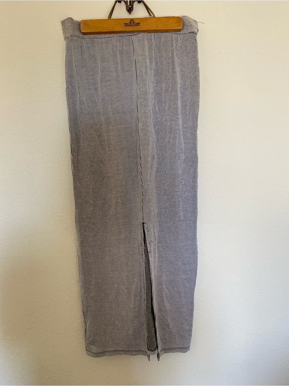 silence + noise Light Gray Knit Midi Skirt - Picture 4 of 5